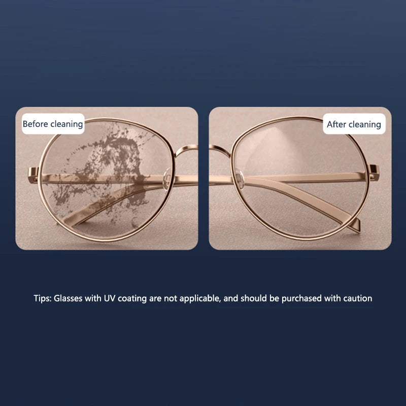 Nettoyeur Ultrason Haute Fréquence Multifonction - Lunettes & Bijoux | Avant / Après